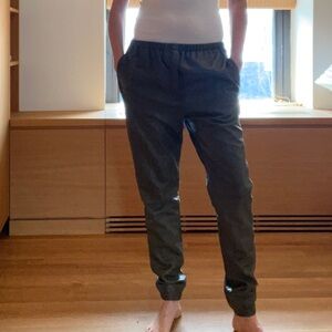 Philip Lim leather pants.